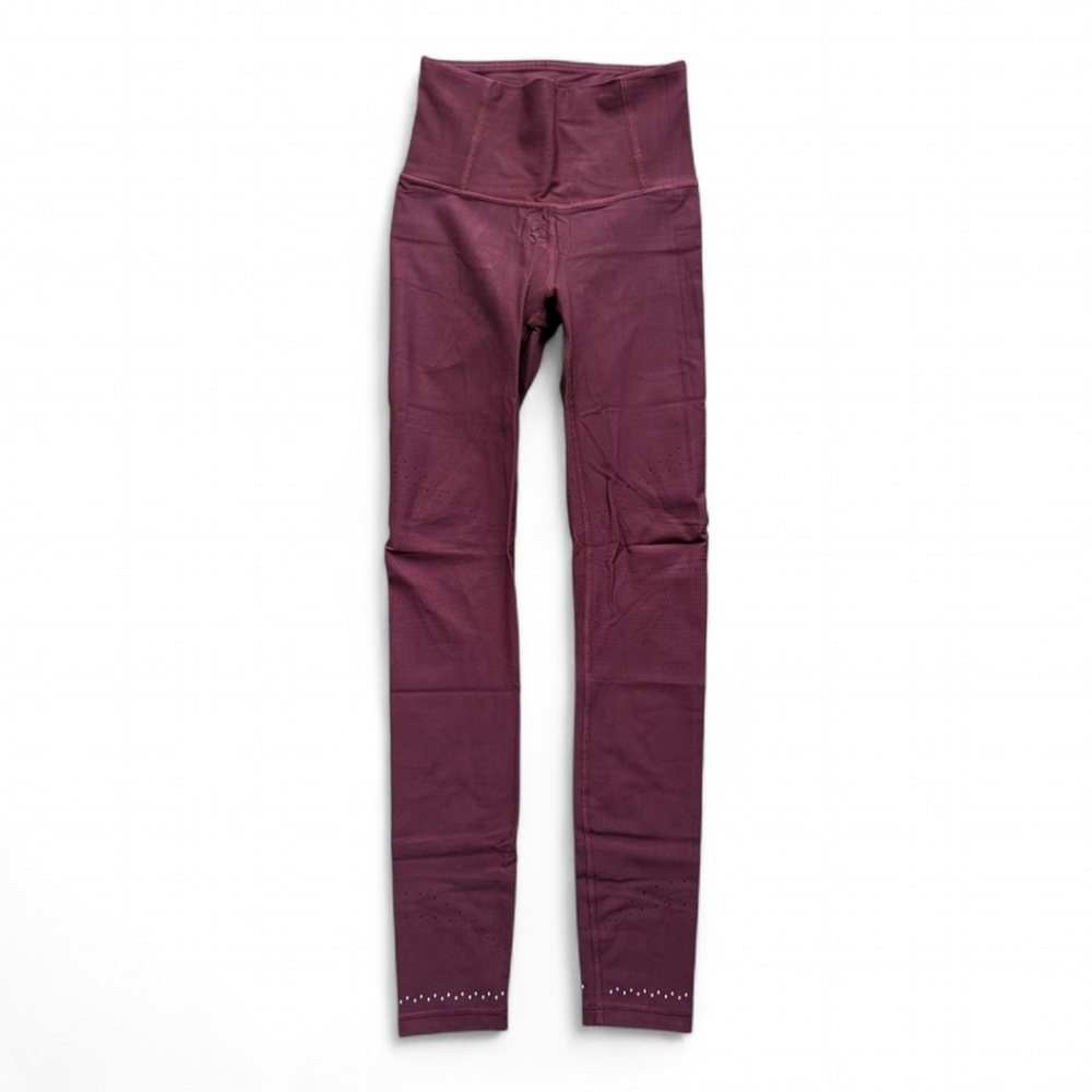 Lululemon High Waist Zoned In Tight sz 4 in Cassis W5BBNS Running - Picture 5 of 13